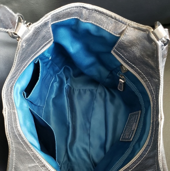 🌺Authentic🌺PEWTER COACH BAG💥SALE💥 - Picture 5 of 5